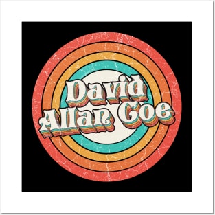 David  Proud Name - Vintage Grunge Style Posters and Art